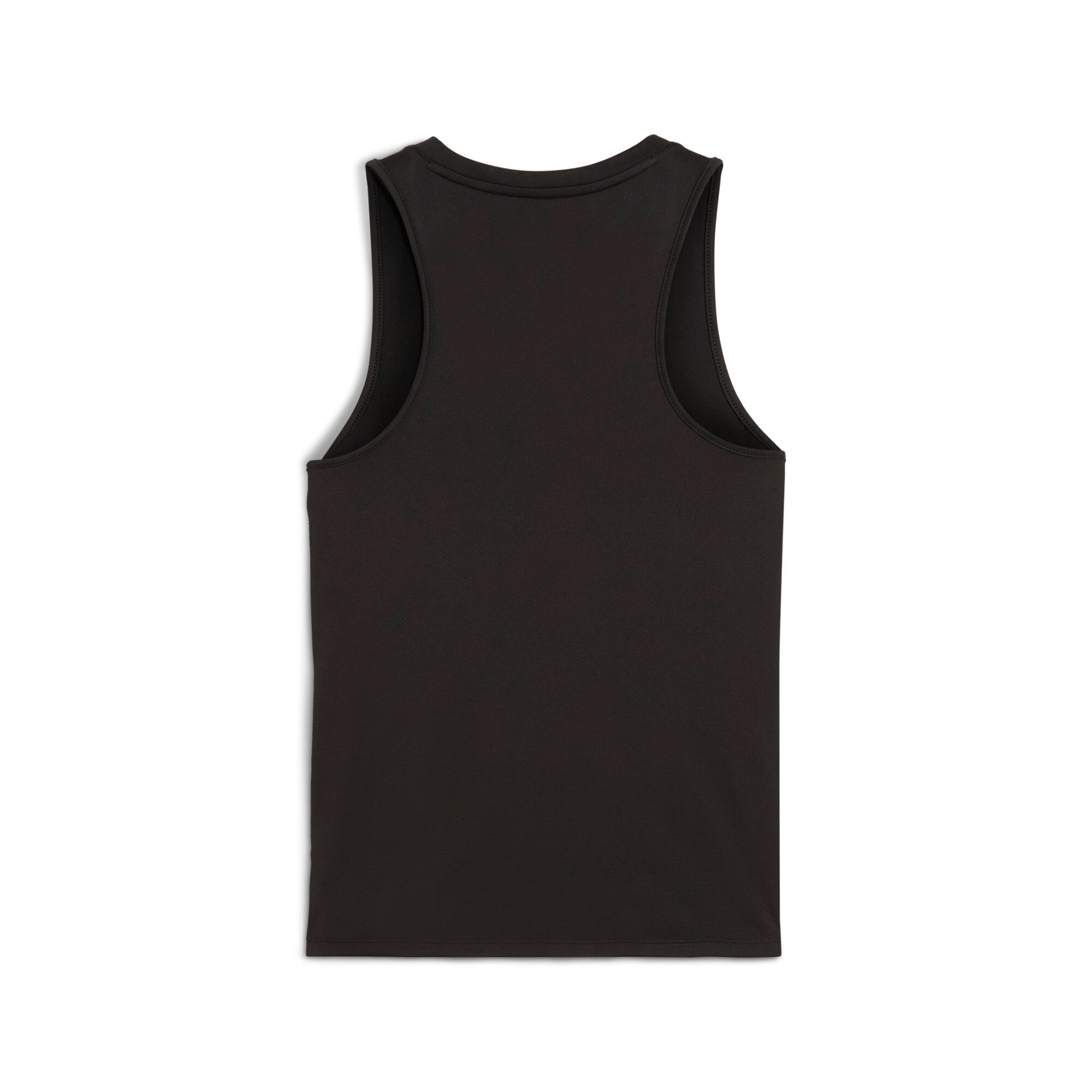 Puma train all day essentials sleeveless tank in black - Back View