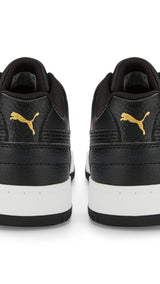Puma rbd game low sneakers youth in black - Back View