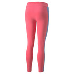 Puma T7 block leggings in pink - Back View