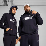 Puma essentials no. 1 logo hoodie in black - Model Shot 01