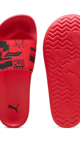 Puma swimming F1® leadcat 2.0 logo sandals in black - Side View 01