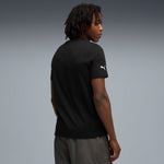 PUMA Scuderia Ferrari sportswear coloured shield tee in rosso corsa - black