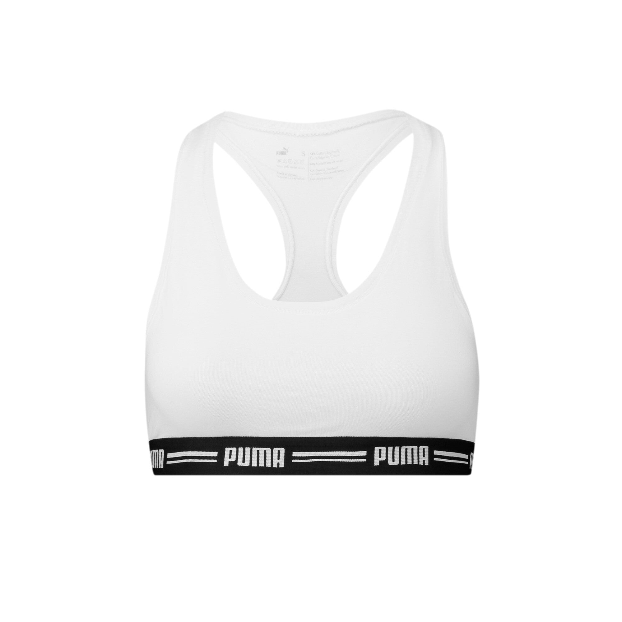 Puma racer back top women (1-pack) in gray - Front View