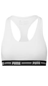 Puma racer back top women (1-pack) in gray - Front View