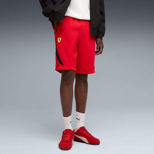 PUMA scuderia ferrari PM1 shorts men in rosso corsa