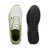 Puma BMW M motorsport SPEEDFUSION 2.0 sneakers in vapor gray and calming green - Side View 02