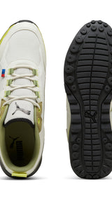 Puma BMW M motorsport SPEEDFUSION 2.0 sneakers in vapor gray and calming green - Side View 02