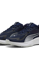 Puma PWR hybrid training shoes in navy - Front View