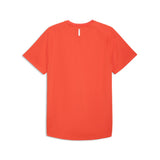PUMA PWRTRAIN training tee men in red glamour — back view