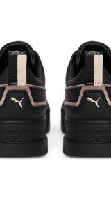 Puma mayze ut metallic sneakers in white - Back View