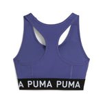 Puma 4keeps elastic bra in blue crystal - Back View
