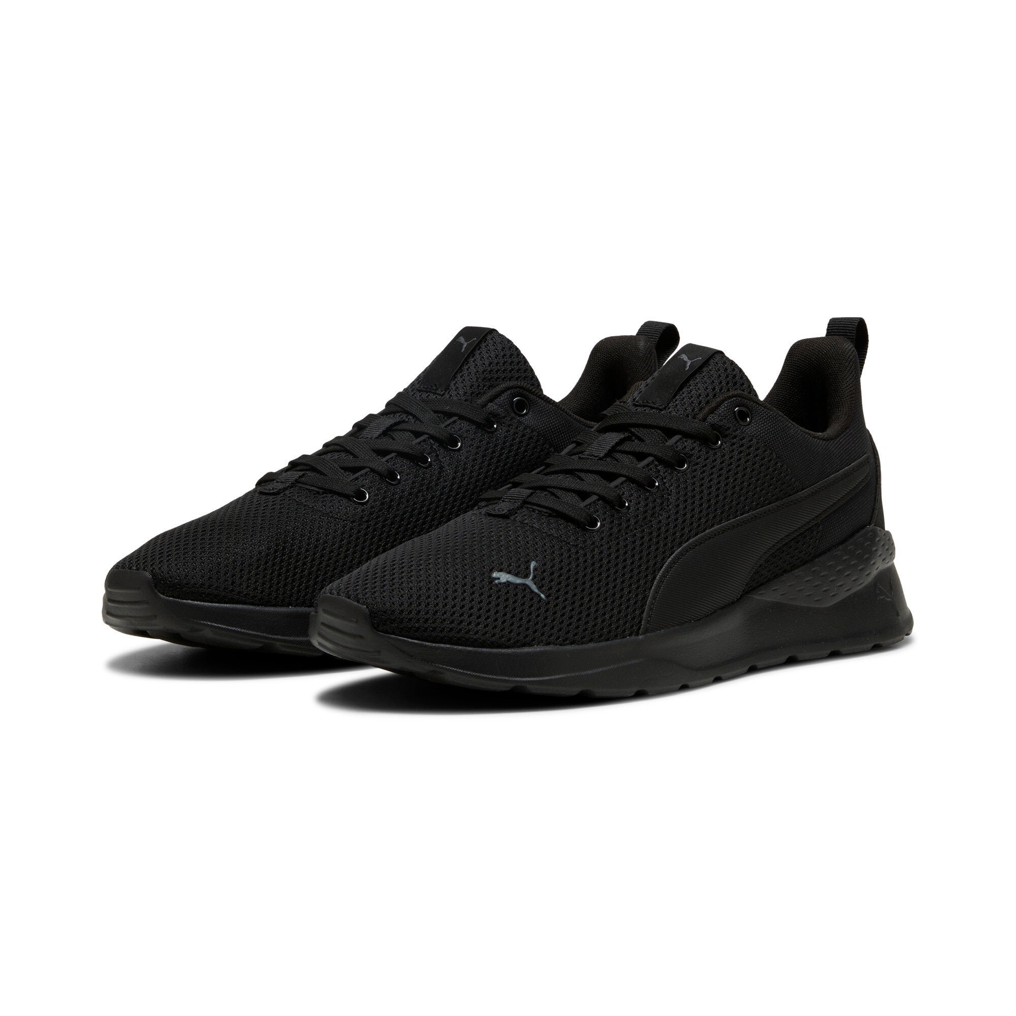 Puma anzarun lite trainers in black and black - Front View