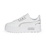 Puma mayze ut metallic sneakers in white - Side View 01