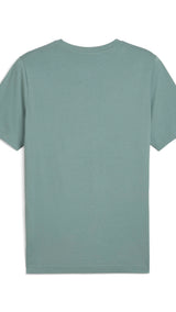 Puma graphics puma wording tee in green moon - Back View