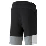 Puma ess+ block shorts men in black - Back View