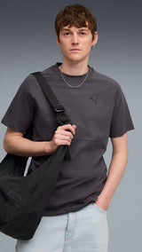 PUMA PUMATECH tee in dusky gray - dusky gray