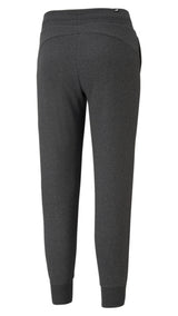 Puma essentials sweatpants in gray - Back View