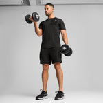 Puma flex pocket tee in black - Model Shot 03