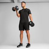 Puma flex pocket tee in black - Model Shot 03