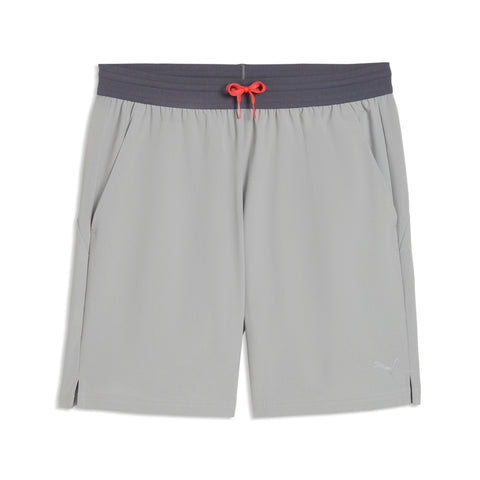 PUMA PWRTRAIN training shorts men in gray echo