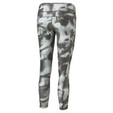 Puma modern sports printed 7/8 leggings women in black - Back View