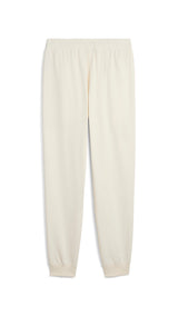 Puma essentials elevated pants in gray - Back View