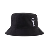 PUMA TotalEnergies CAF Africa Cup of Nations 2025 trophy bucket hat in black and white - Front View