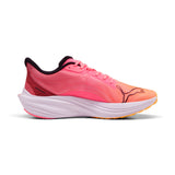 Puma darter Pro running shoes in sun stream and sunset glow - Side View 03