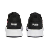 Puma flyer flex women's running shoes in black - Back View