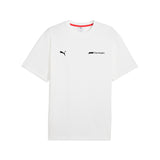Puma F1® ESS+ relaxed graphic tee in white - Front View
