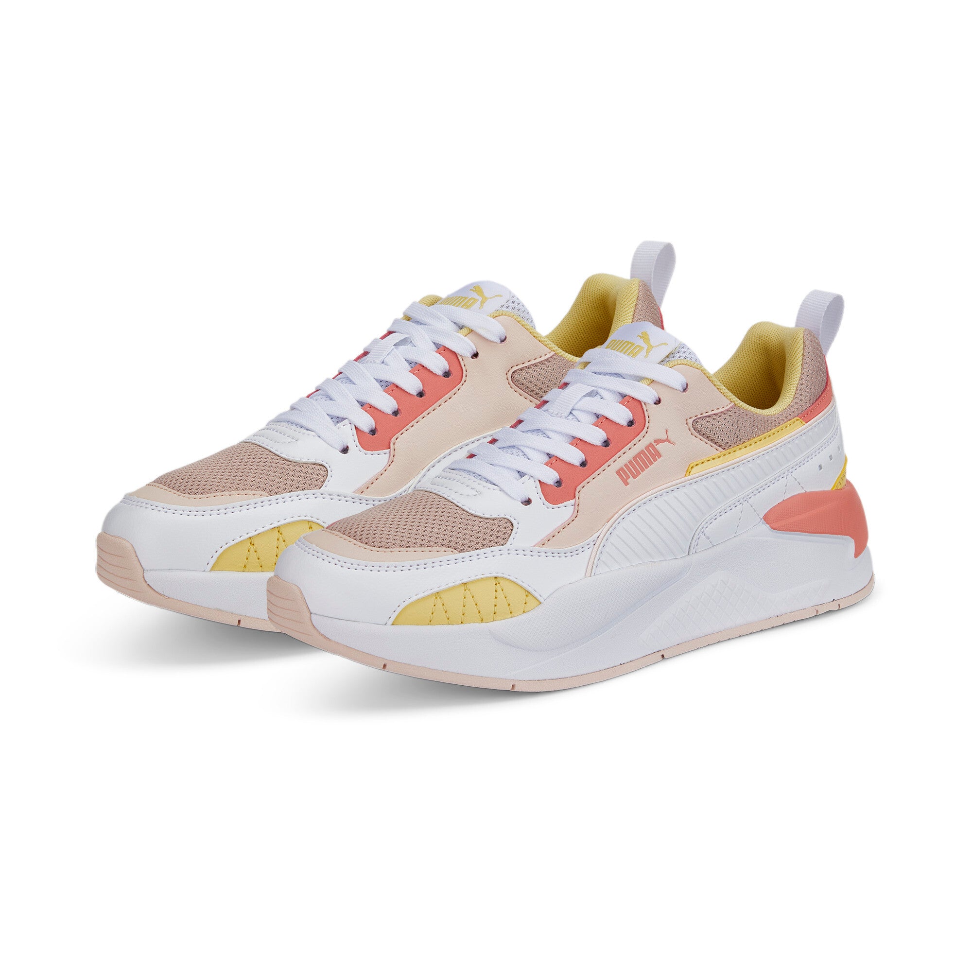 Puma X-ray 2 square trainers in black - Front View