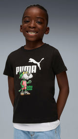 PUMA Super puma graphic tee - black