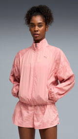 PUMA league training jacket relaxed women in rosy outlook
