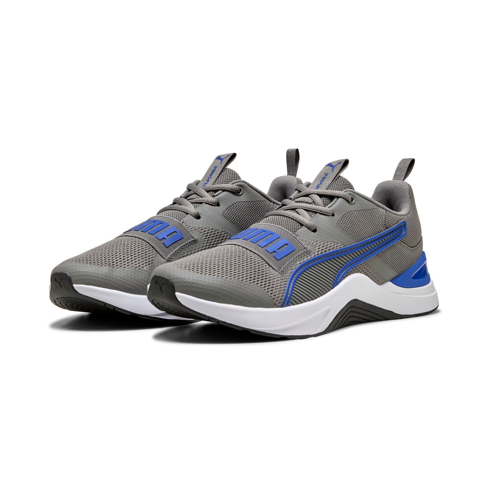 Puma training prospect shoes in gray - Front View