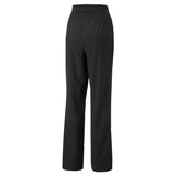 Puma modest activewear wide leg training pants in black - Back View