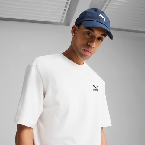 PUMA WARDROBE ESSENTIALS dad cap in new navy