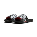 Puma swimming F1® leadcat 2.0 logo sandals in black - Front View