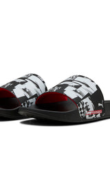 Puma swimming F1® leadcat 2.0 logo sandals in black - Front View