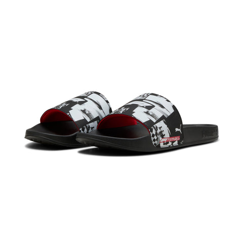 PUMA swimming F1® leadcat 2.0 logo sandals in black