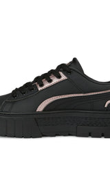 Puma mayze ut metallic sneakers women in white - Side View 03