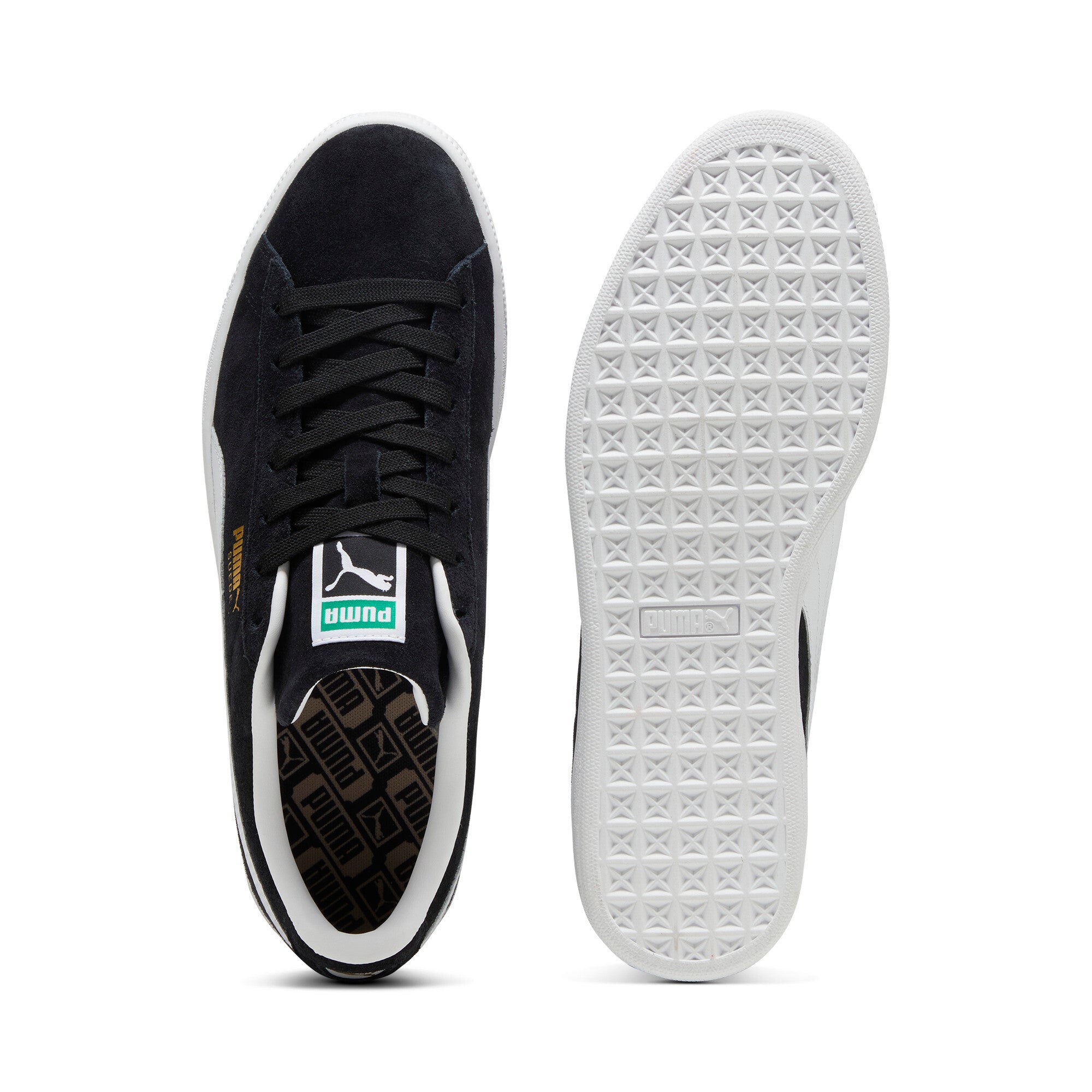 Puma suede classic sneakers in black - Side View 02