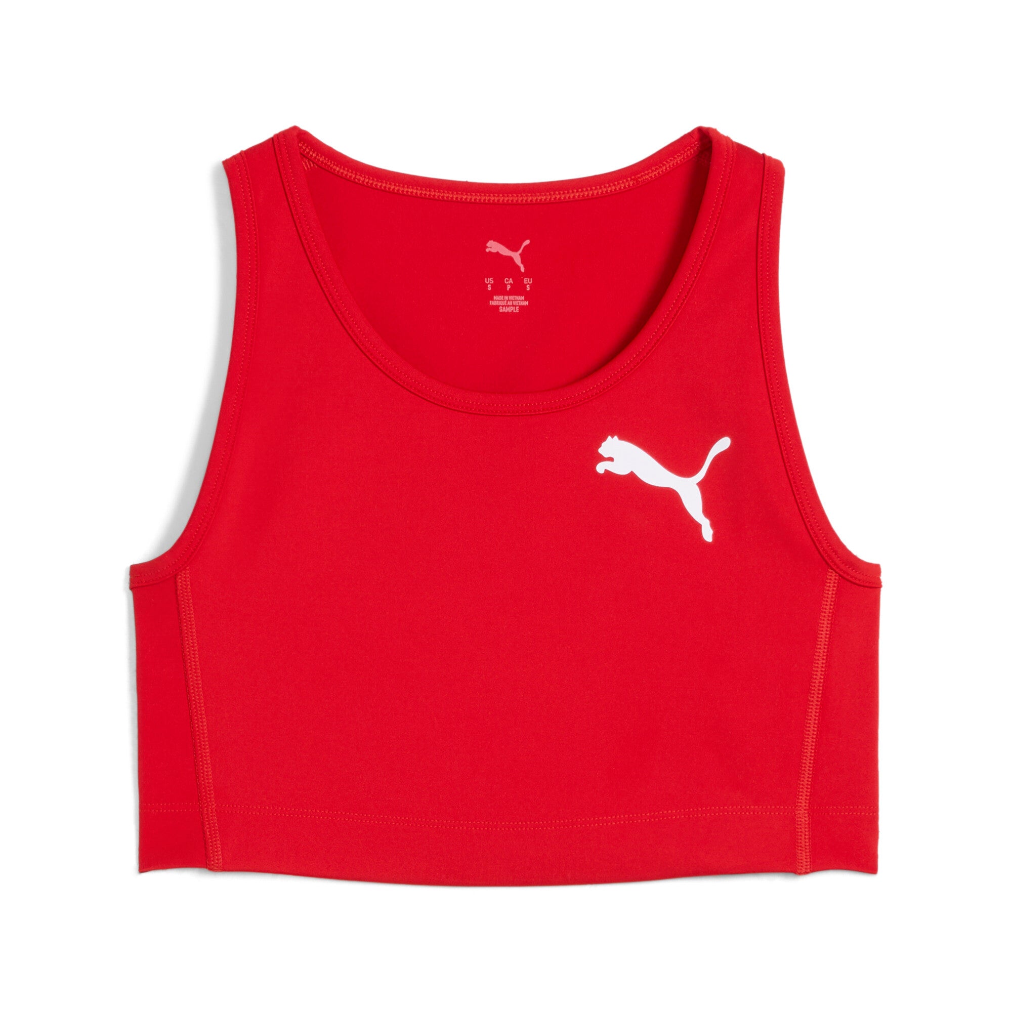 Puma cross the line 3.0 crop top - Front View