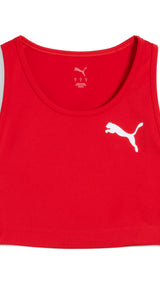 Puma cross the line 3.0 crop top - Front View