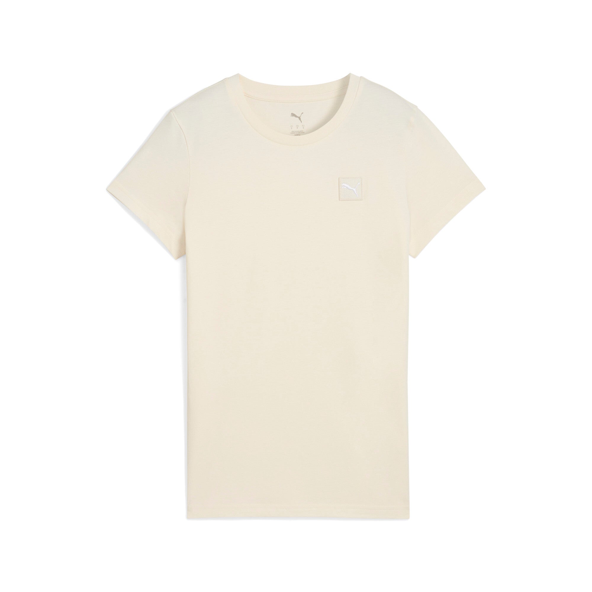 Puma ESS elevated tee in no dye - Front View