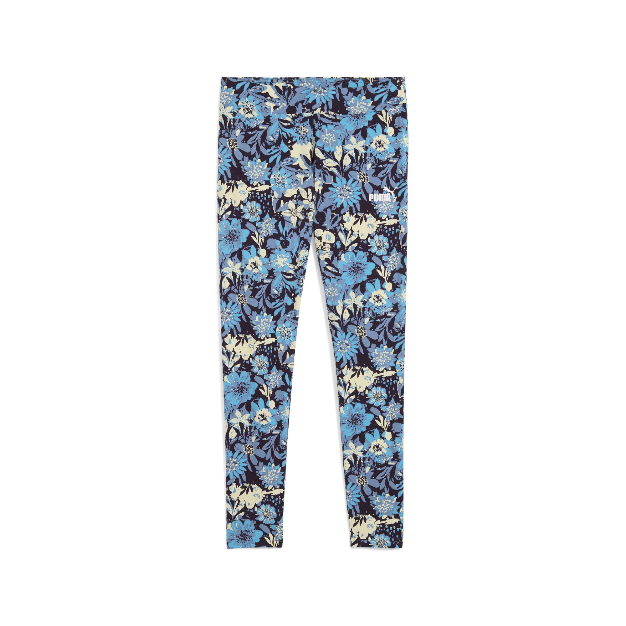 PUMA ESSENTIALS nature 2.0 leggings - cool blue