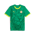 PUMA Senegal 2025 away jersey in sport green and electric lime - Front View