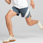 Puma training fit woven 7" shorts in gray - Model Shot 01