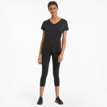 Puma train favorite forever high waist 3/4 tight in black - Model Shot 03