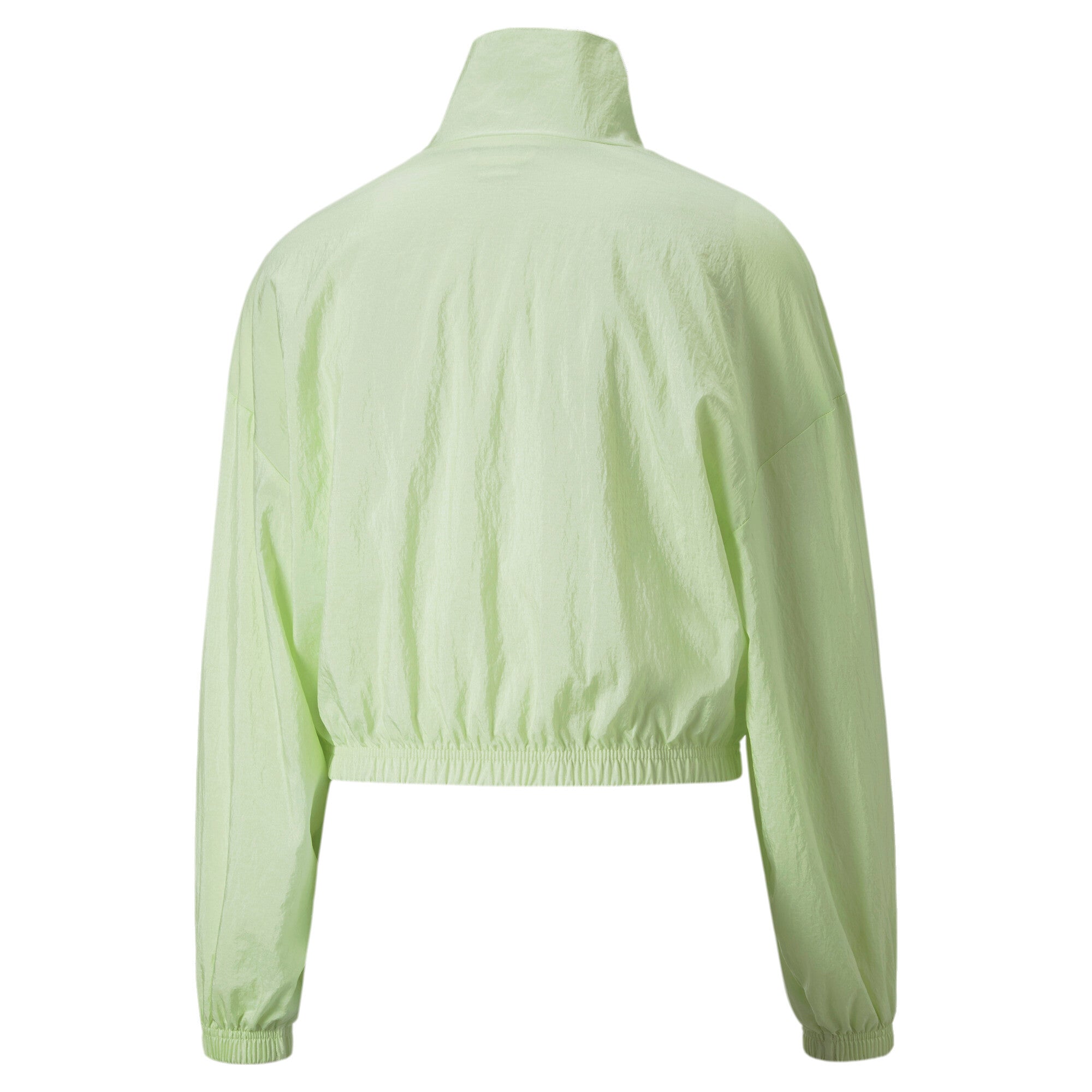 Puma dare to woven track jacket in black - Back View