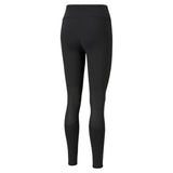 Puma favourite women's running leggings in black - Back View